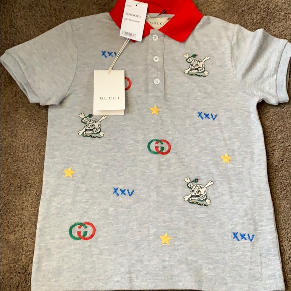 Authentic Gucci Boys Polo